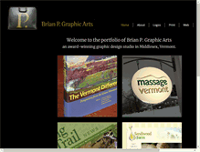 Tablet Screenshot of brianpgraphics.com